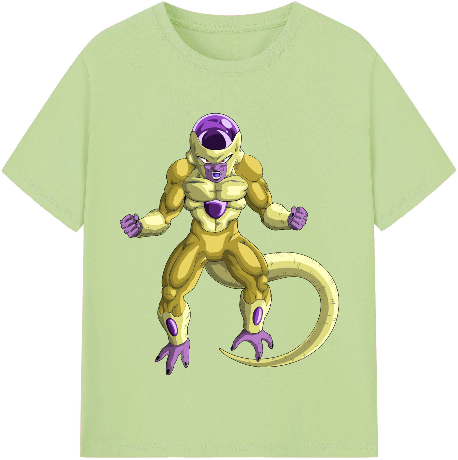 （画像用） ドラゴンボール フリーザ DRAGON BALL Frieza 綿100％半袖Tシャツ（フロントプリント）